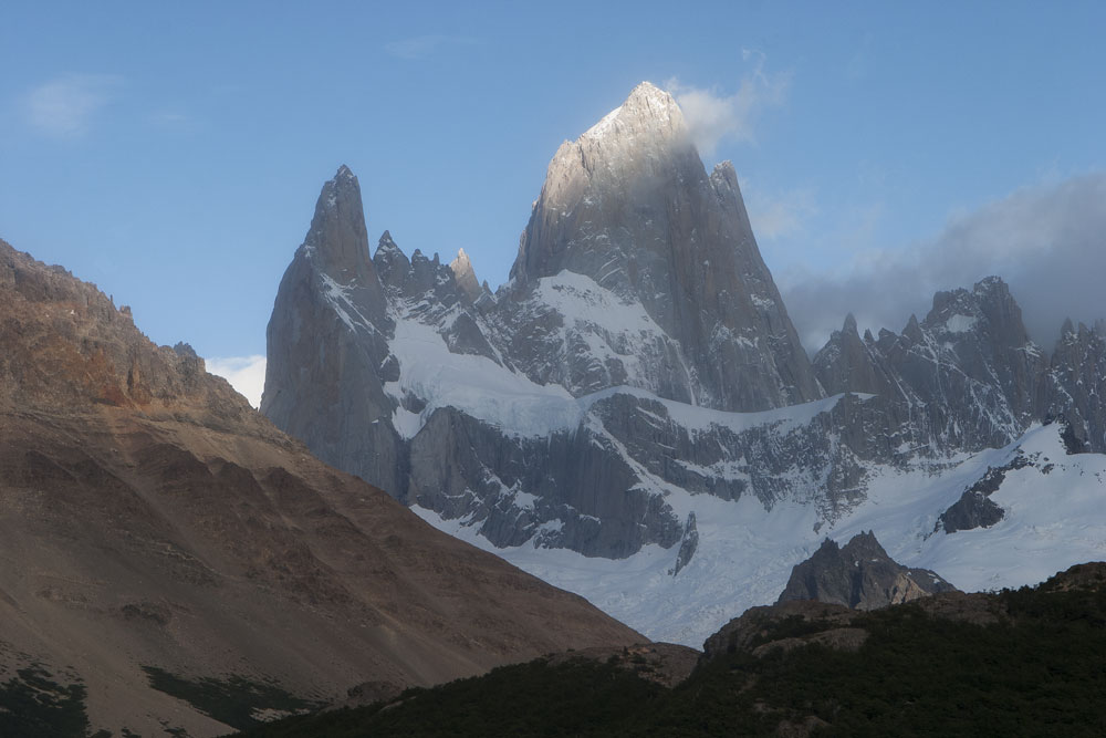 Fitz Roy, ou El Chaltén, P. N. Los Glaciares, Argentina, 2008.