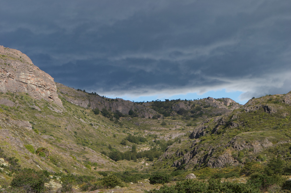 Quebrada de Los Vientos,  P. N. Torres del Paine, Chile, 2008.